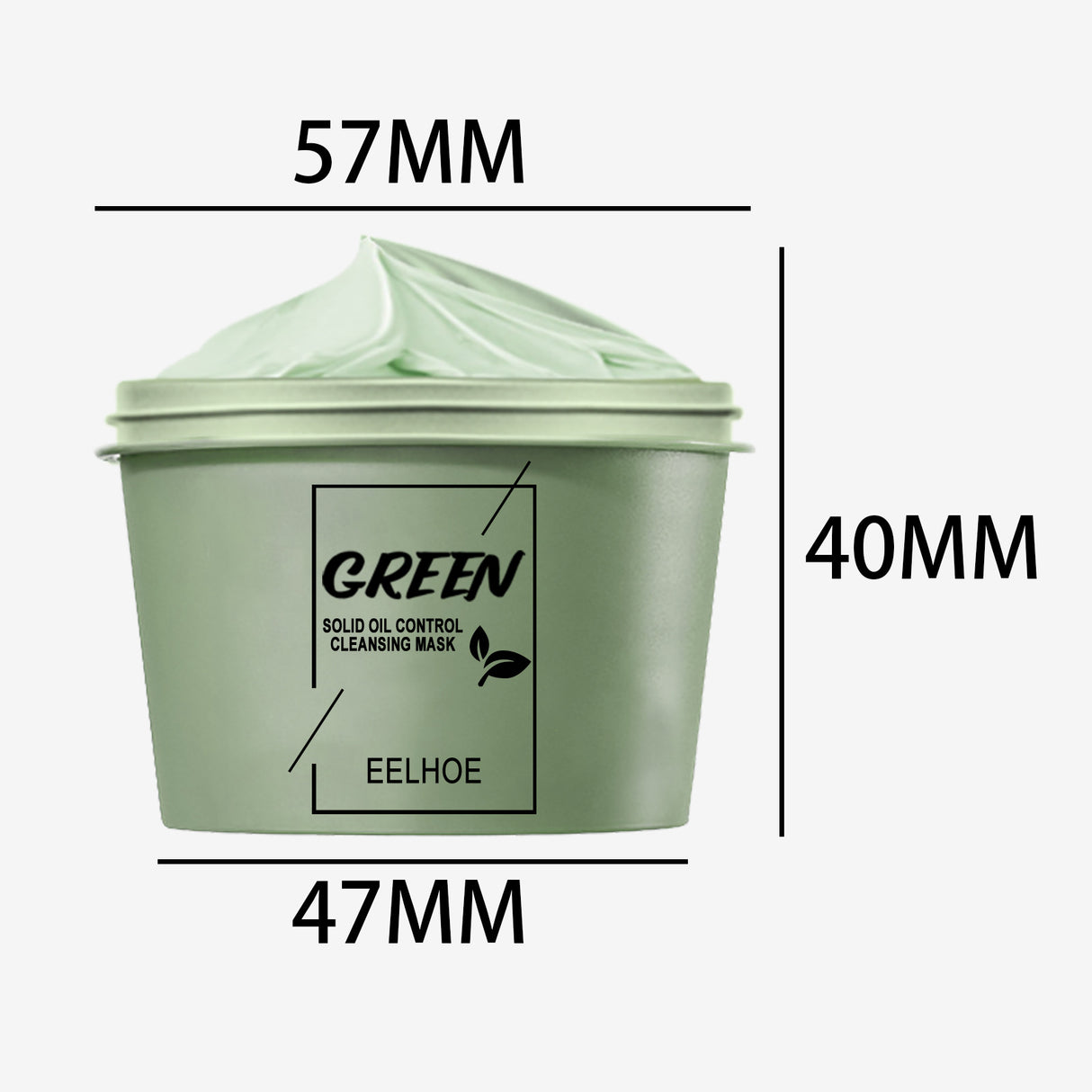 Green Tea Mud Mask, Cleansing Face Moisturizing And Hydrating Pore Cleaning Smear Mask - V.I.P Digital Presence