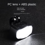 Bicycle headlight and taillight set, highway warning light, high brightness LED lighting, mountain bike outdoor riding accessori - V.I.P Digital Presence