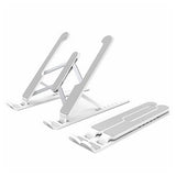 Portable Laptop Stand Foldable Height Adjustable Support Base Computer Cooling Stand Hollow Design Laptop Holder - V.I.P Digital Presence