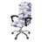 Stretch Printed Computer Office Chair Covers Soft Fit Universal Desk Rotating Slipcovers Removable Washable Anti-Dust Spandex - V.I.P Digital Presence
