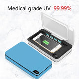 Mask Sterilizer Mobile Phone Wireless Charging Treasure Sterilization UV Sterilizers Multi Functional Portable Disinfection Box - V.I.P Digital Presence
