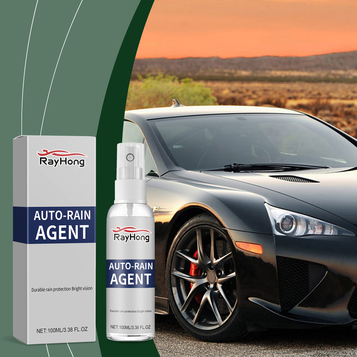 Automobile Glass Waterproof Coating Agent, Automobile Glass Moisture And Rain Protection Agent Automobile Glass Coating Spray - V.I.P Digital Presence