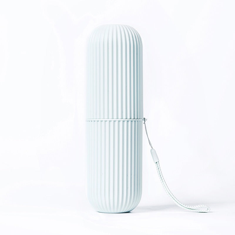 Plastic toothbrush box portable toothbrush cup brushing teeth mouthwash cup and dental cylinder - V.I.P Digital Presence
