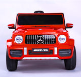 Mercedes Benz G63 Children's Electric Vehicle with Remote Control, 12V Spring Suspension, Safety Lock, and License - V.I.P Digital Presence