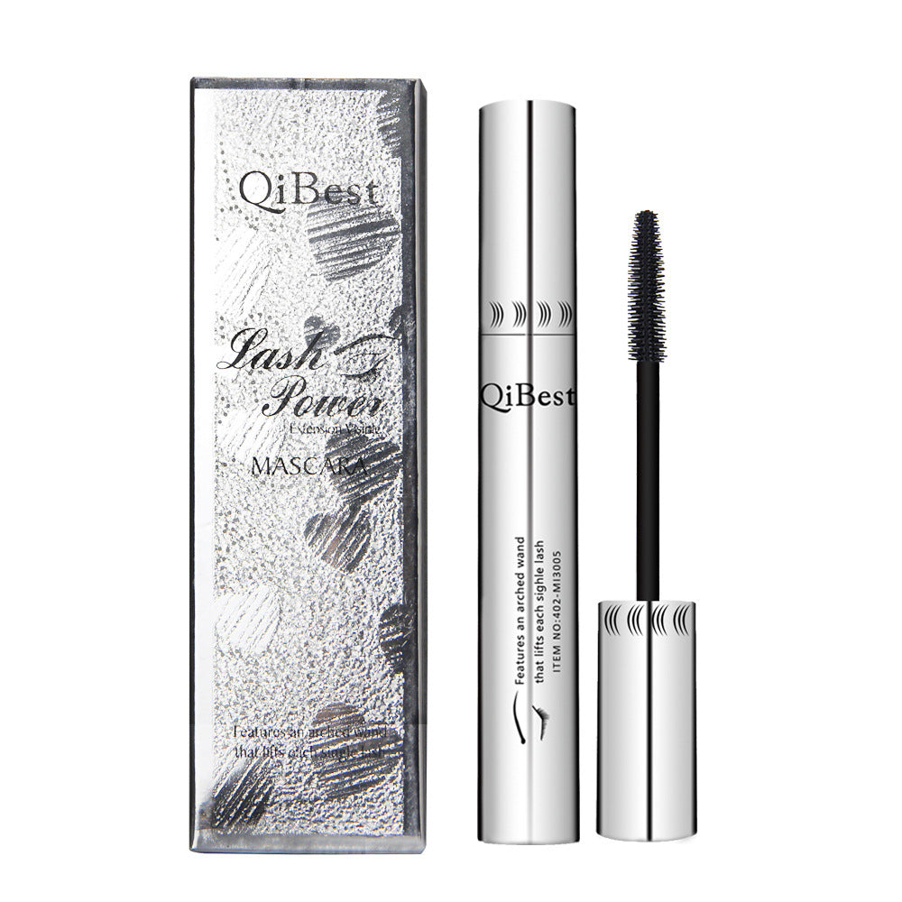 Makeup Qibest Silver Tube Big Eye Mascara Slender Curling Waterproof Not Smudge - V.I.P Digital Presence