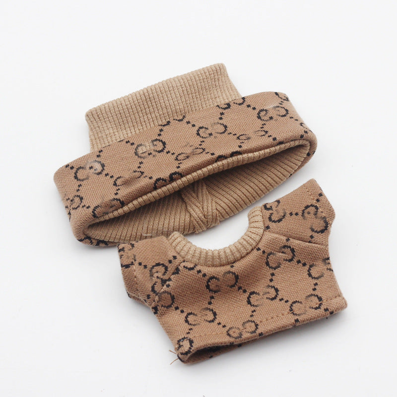 Caja sorpresa Labubu de 17 cm de primera y segunda generación, ropa para muñeca llorona de algodón de 10 cm, gorro estampado de punto
