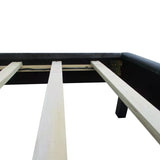 Velvet Button Tufted-Upholstered Bed with Wings Design - Strong Wood Slat Support - Easy Assembly - Gray Queen platform bed - V.I.P Digital Presence