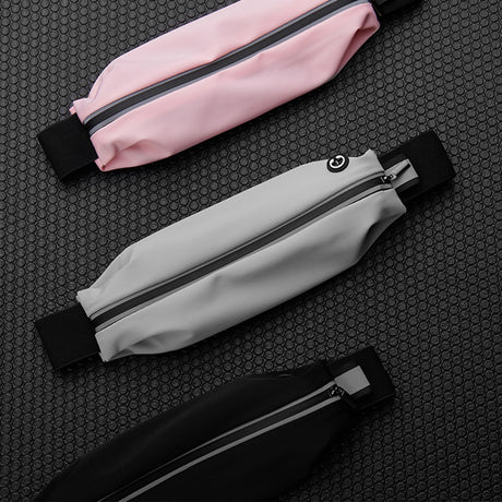 Sports waist packaging, mobile phone, men's and women's outdoor running waist bag, elastic and close fitting storage, waterproof and fashionable, not shaking - V.I.P Digital Presence