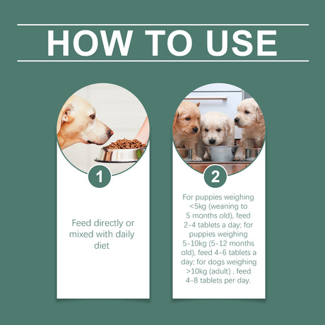 Tear-Stained Eye Care Tablet For Dogs To Gently Clean Tear-Stained Eye Stains For Pet Dogs - V.I.P Digital Presence