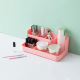 1pc Desktop Sundries Finishing Container Cosmetic Storage Partition Box Makeup Holder Stand Toiletries Plastic Case Organizer - V.I.P Digital Presence