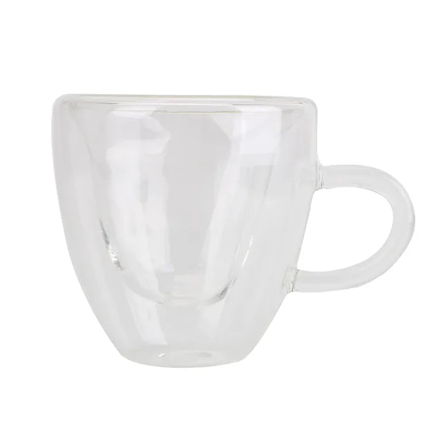 180ml/240ml Heart Love Shaped Tea Beer Mug Juice Cup Coffee Cups Mug Gift Double Layer Glass Mug Heat-Resisting Drinkware - V.I.P Digital Presence