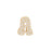 Fashion English 26 letter single pendant gold DIY bracelet necklace accessories - V.I.P Digital Presence