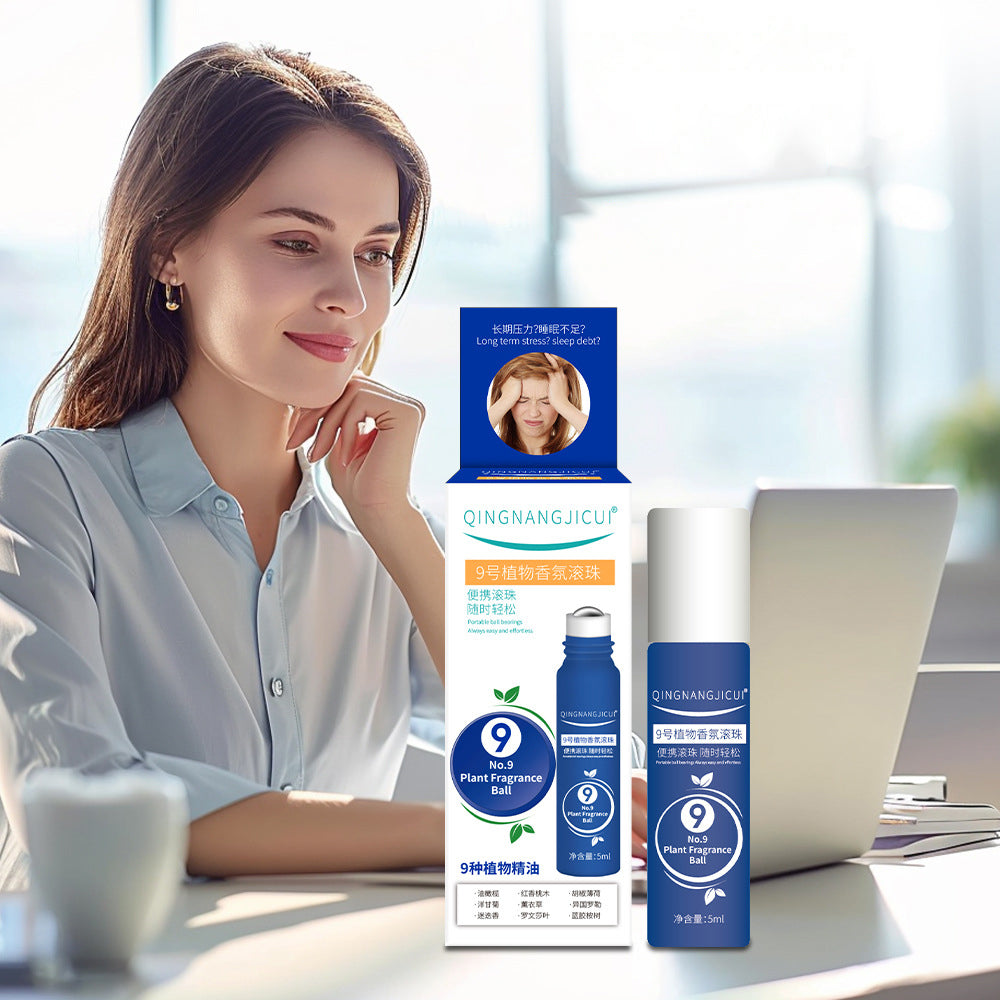 No. 9 plant fragrance roller ball soothes the momentary feeling and easily relaxes the tense head. Plant essential oil refreshes - V.I.P Digital Presence