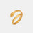 Titanium Steel Snake Shape Bypass Ring - V.I.P Digital Presence