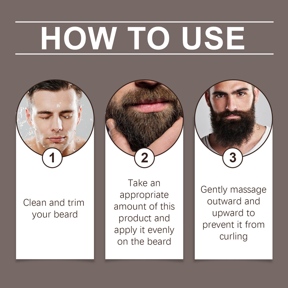 Men's Beard Oil Beard Hair Nourishing Nourishing Repair Frizz Supple Care Essential Oil - V.I.P Digital Presence