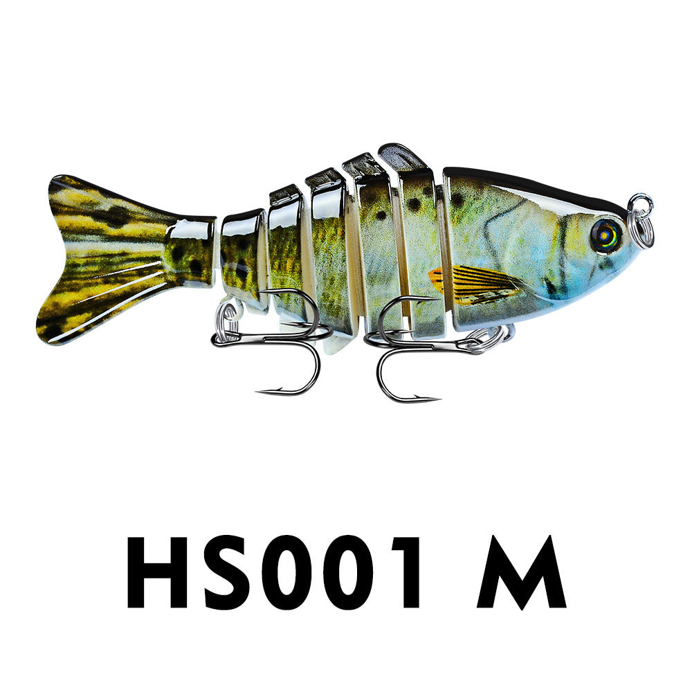 10cm Luya Bait Multi-Section Fish Plastic Hard Bait 15.5g Seven Sections Luya Bionic Bait Section Long Distance Cast Fake Bait Bait - V.I.P Digital Presence