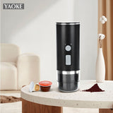 Yaoke portable fully automatic Italian espresso capsule coffee machine large and small capsule coffee powder universal - V.I.P Digital Presence