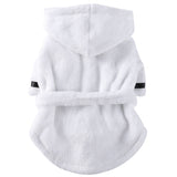 Pet Bathrob Dog Pajamas Sleeping Clothes Soft Pet Bath Drying Towel Clothes winter Warm pajamas for Puppy Dogs Quick Drying