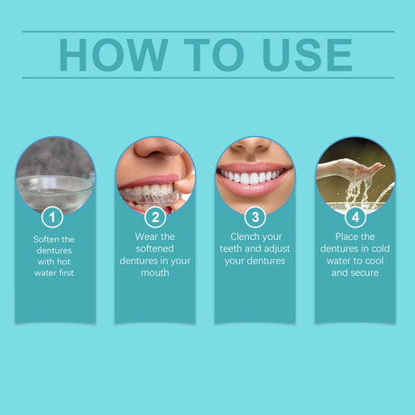 Adjustable Buckle Dentures, Comfortable Adjustable Dentures To Fit The Mouth Chewing Force And Fit The Teeth - V.I.P Digital Presence