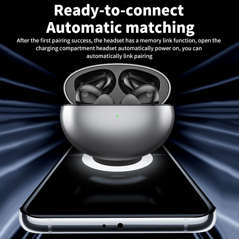 TWS in ear Bluetooth earphones ANC+ENC noise cancelling HIFI low latency heavy bass sports gaming earphones - V.I.P Digital Presence