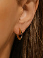 18K Gold-Plated Stainless Steel Huggie Earrings - V.I.P Digital Presence