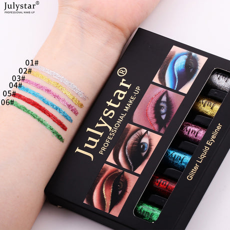 Colorful Extra Fine eyeliner Pen eyeliner Set Waterproof Colorless White Pearl Eyeliner - V.I.P Digital Presence