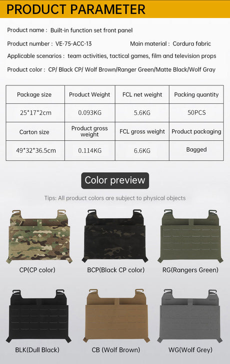 WoSporT can accommodate three 5.56 (or two 7.62) inner pockets with built-in function cover camouflage front panel - V.I.P Digital Presence