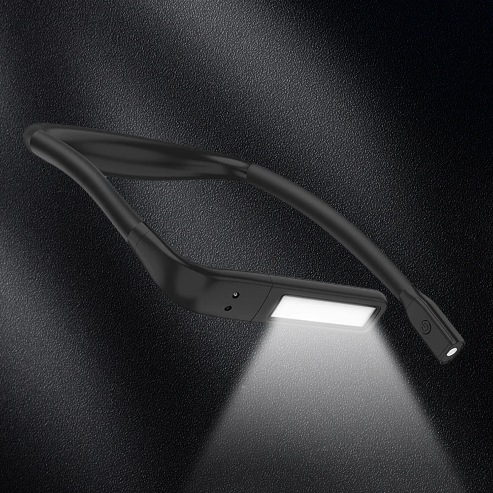 Neck Reading Light Book Lights Reading in Bed Bendable Long Lasting Portable USB Rechargeable Novelty Flexible LED Book Lighting - V.I.P Digital Presence