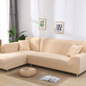 Solid color sofa cover, elastic tight package, full cover, fabric sofa cover, sofa cushion, sofa cover