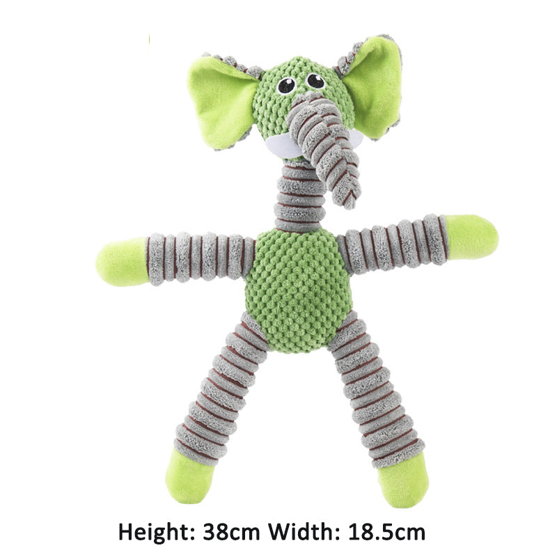 Large Letter Toy Elephant Bear Pig Animal Sound Toys for Pets - V.I.P Digital Presence