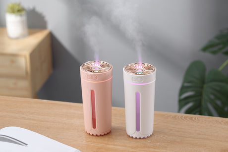 New small large fog volume silent portable usb car aromatherapy phantom cup colorful night light car humidifier - V.I.P Digital Presence