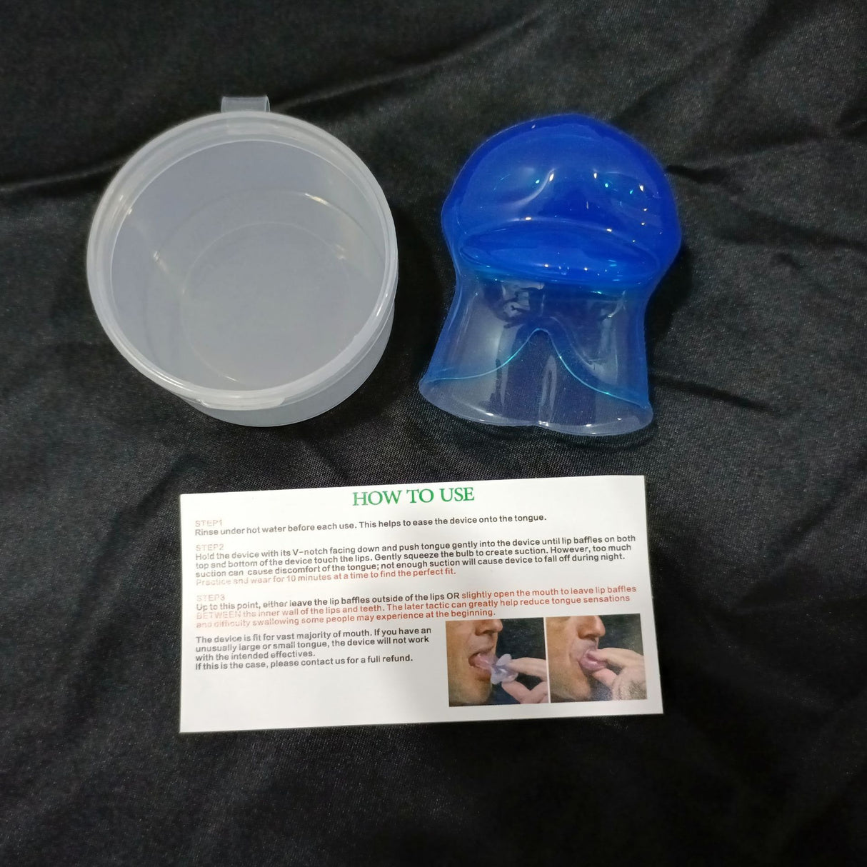 Anti snoring tongue sleeve device, anti snoring device, tongue silicone anti snoring respirator, sleep apparatus - V.I.P Digital Presence