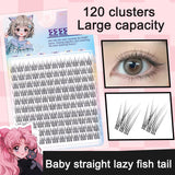 Sunflower Comics Pure Desire Eyelash Simulation Natural Thickening Large Segmented Trilogy False Eyelash Laziness - V.I.P Digital Presence