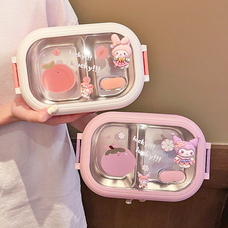 Cute portable stainless steel lunch box lunch box lunch box - V.I.P Digital Presence