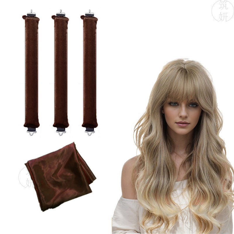 Sleeping lazy heatless hair curler simple big wave bold curling iron - V.I.P Digital Presence