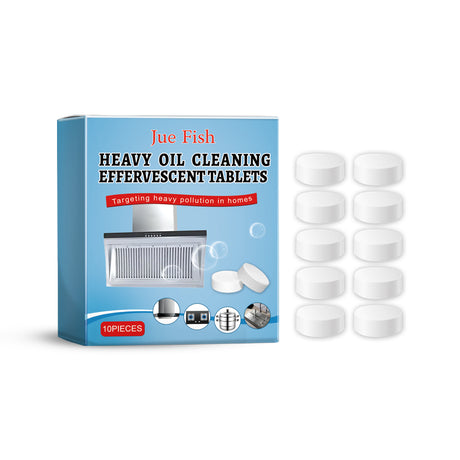 Kitchen Grease Cleaning Tablets, Home Cleaning Kitchen Stove Stains Multi-Functional Oil And Scale Removal - V.I.P Digital Presence