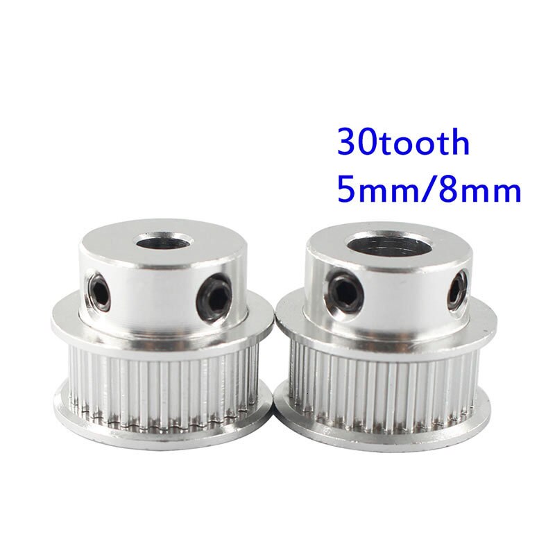 1Pcs GT2 Pulley 30 36 40 60 Tooth 60T 5mm Bore GT2 Timing Pulley for Reprap 3D Printer Parts gt2 pulley 60 teeth - V.I.P Digital Presence