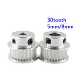 1Pcs GT2 Pulley 30 36 40 60 Tooth 60T 5mm Bore GT2 Timing Pulley for Reprap 3D Printer Parts gt2 pulley 60 teeth - V.I.P Digital Presence