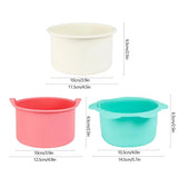Wax Warmer Heat-resisting Replacement Silicone Bowls Hair Removal Wax With Stirring Stick Non-Stick Pan Hair Removal Tool - V.I.P Digital Presence