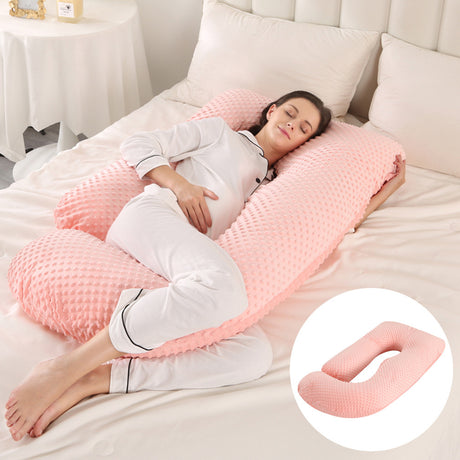 Pregnant women's pillow waist protection side sleeping slope pillow J-shaped pregnancy sleeping pillow - V.I.P Digital Presence