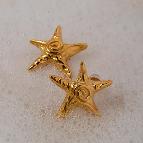 Stainless Steel Star Shape Earrings - V.I.P Digital Presence