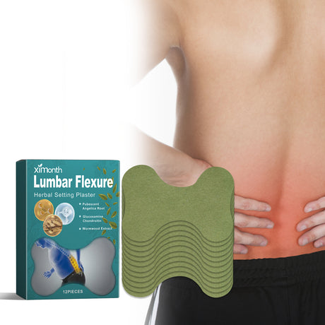 Lumbar Flexure Herbal Setting Plaster, Relieve Lumbar Soreness Lumbar Disc Protrusion Activating Muscles And Bones Lumbar Care Patch - V.I.P Digital Presence