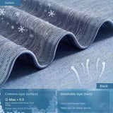 Adult and children's hot sleep cooling blanket summer air conditioning cooling blanket double-layer design cooling blanket - V.I.P Digital Presence