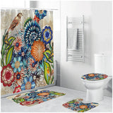 Bohemian Style 3D Digital Printing Polyester Waterproof and Mold Proof Shower Curtain Bathroom Shower Curtain - V.I.P Digital Presence