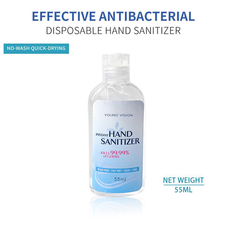 55ml Anti Virus Alcohol Hand Sanitizer Anti Bacteria Moisturizing Aloe Vera Hand Wash Disinfectant Gel Disposable Soap Skin Care - V.I.P Digital Presence