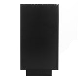 LED Carved Line 3 Door Storage Cabinet,Sideboard Buffet Cabinet With Adjustable Shelf,Large Storage Accent Cabinet - V.I.P Digital Presence