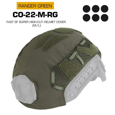 FAST SF Ultra-high Cut Camouflage Helmet Cover (Medium Size, M) - V.I.P Digital Presence