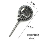 Game of Thrones Song of Ice and Fire Brooch Hand of the King Lapel Inspired Authentic Prop Pin Badge Brooches Movie Jewelry - V.I.P Digital Presence