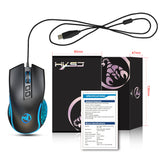 X100 wired gaming mouse with colorful glowing e-sports office mouse adjustable 3600dpi - V.I.P Digital Presence