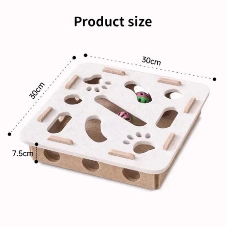Felt puzzle toys, puzzle boxes, ball motion toys for indoor cat exercise, entertainment and hunting. - V.I.P Digital Presence